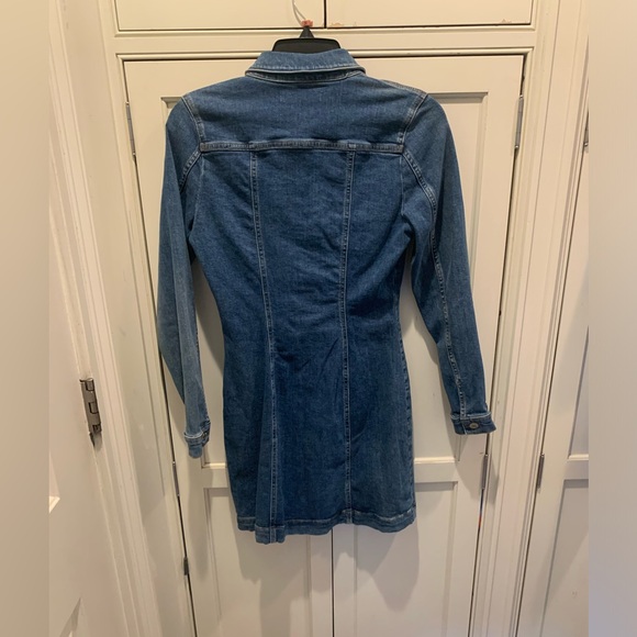 NWT Jean button down dress long sleeves Primark Sz 6 - Picture 2 of 13
